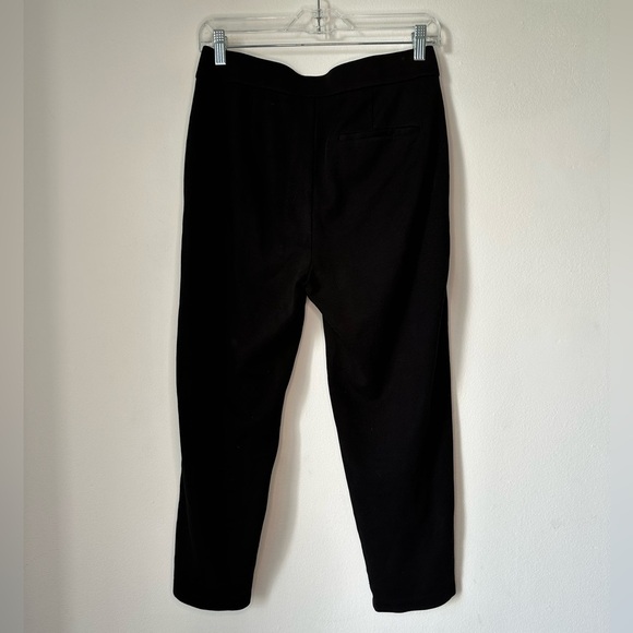 Eileen Fisher Tencel Ponte Pants Black Straight Pull On Stretch Casual Sz XS - Picture 4 of 7